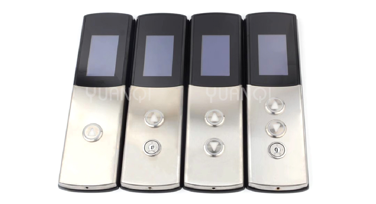 Kone-elevator-external-call-box-KDS50-LCD-external-call-panel-KM51104200G01-blue-screen...